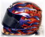 flames leopard skin